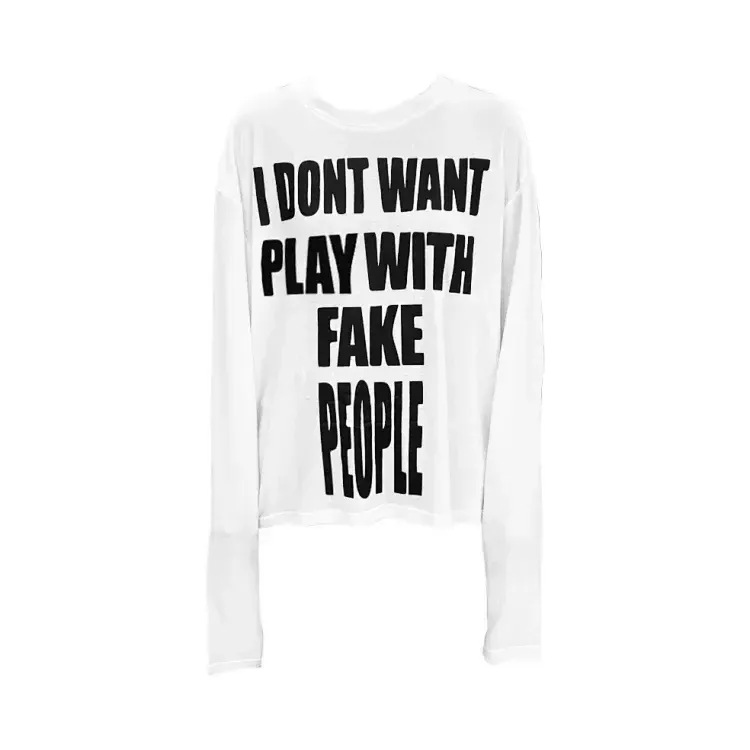 I Dont Want Paly With Fake People