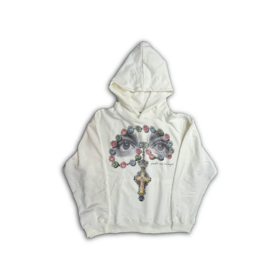 Crystal Cross Hoodie