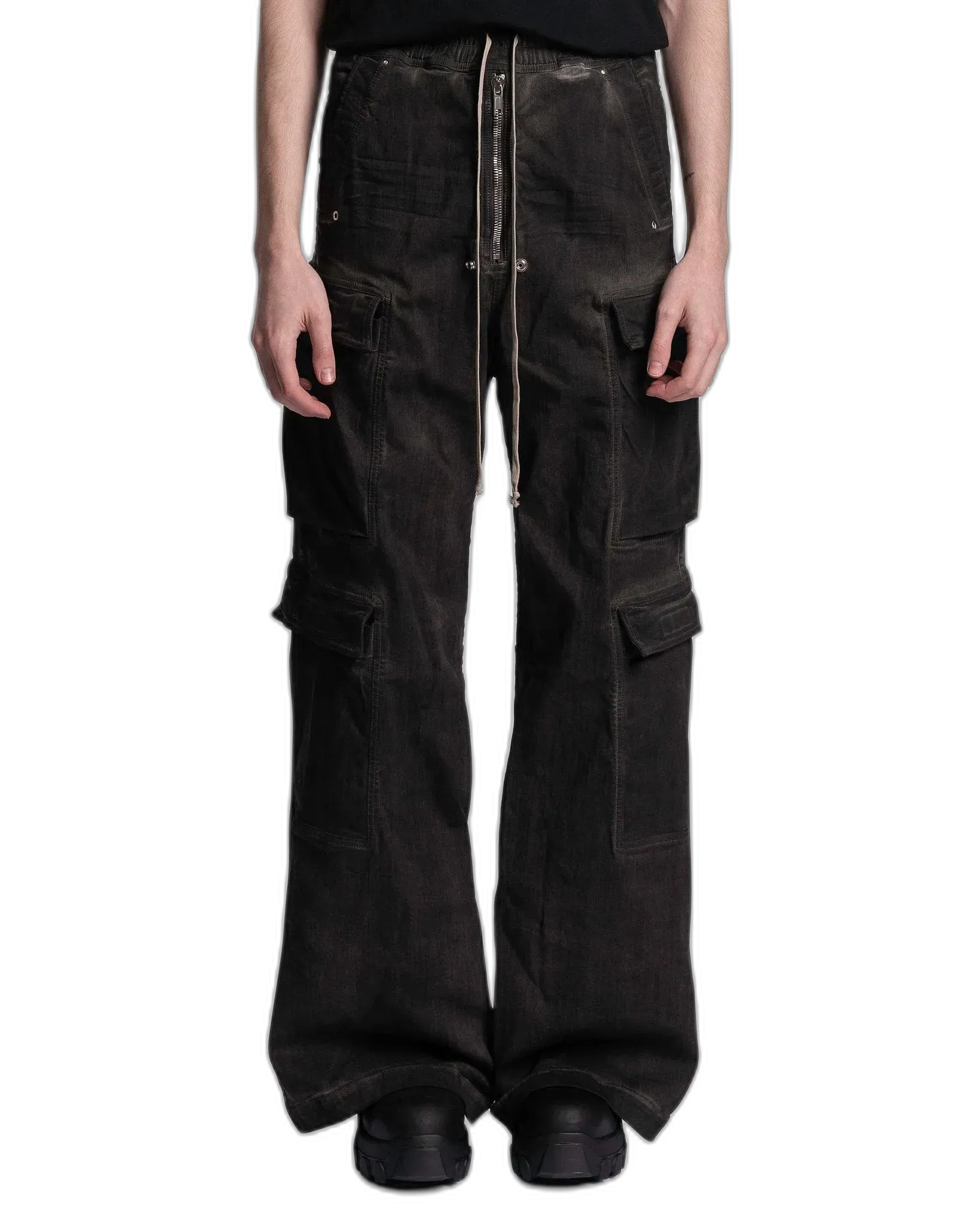 Rick Owens Double Cargo Jumbo Belas Dark Dust