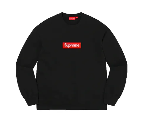 Supreme Black Box Logo Crewneck